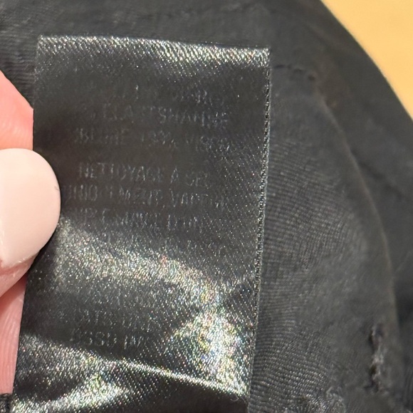 Nili Lotan Black Dress Pants Straight-Leg Trousers Virgin Wool size 8 EUC - Picture 6 of 7